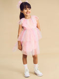 HUXBABY RAINBOW TULLE DRESS