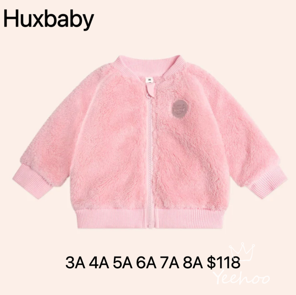 HUXBABY CHERRY FUR JACKET