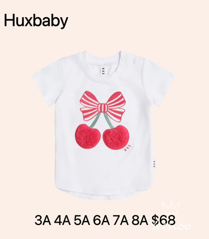 HUXBABY CHERRY PIE TEE