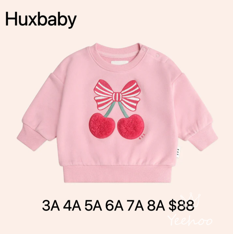 HUXBABY CHERRY PIE SWEATSHIRT