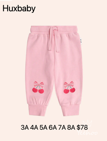 HUXBABY CHERRY PIE PANTS