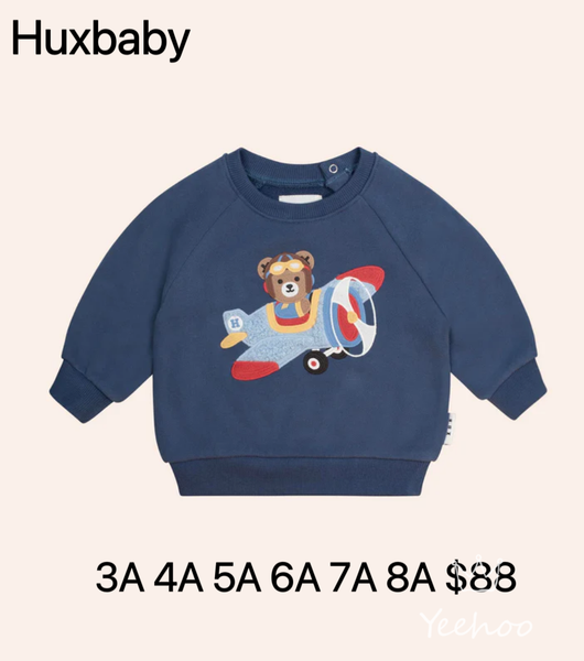 HUXBABY AVITOR HUXBEAR SWEATSHIRT