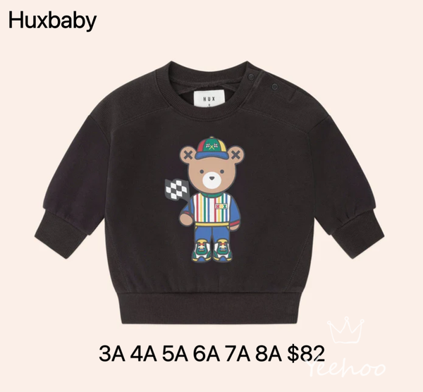HUXBABY MOTORSPERT SWETSHIRT