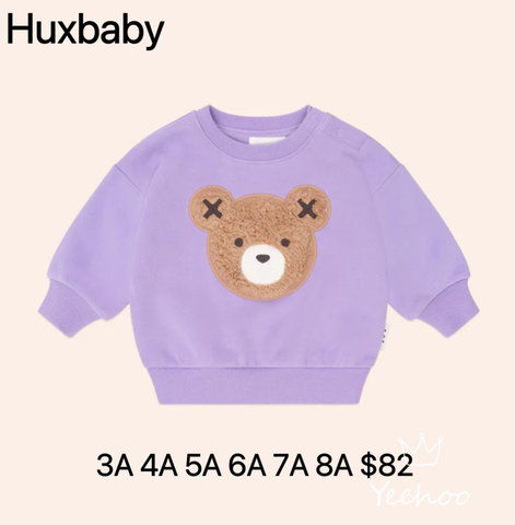 HUXBABY FURRY SWEATSHIRT