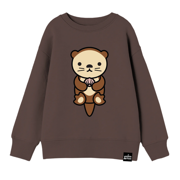 WHISTLE&FLUTE SEA OTTER SWEATSHIRT