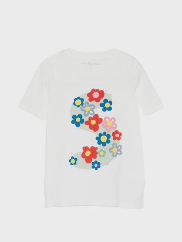 STELLA MCCARTNEY T-SHIRT WITH FLOWERS