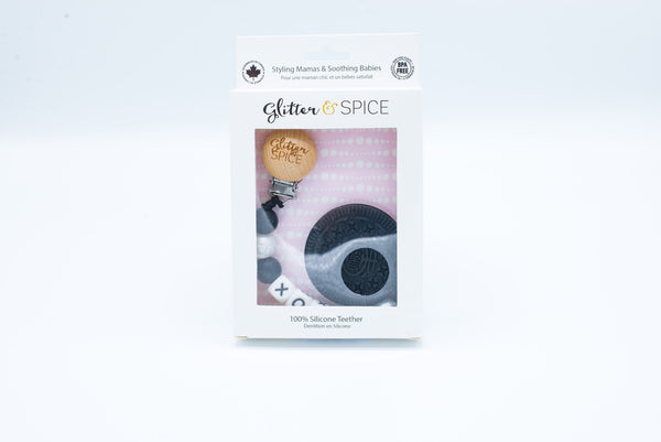 GLITTER&SPICE COOKIE TEETHER XOXO