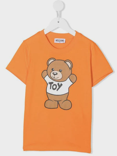 MOSCHINO TEE WITH TOY BEAR