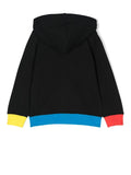 STELLA MCCARTNEY ZIP UP HOODIE WITH SMILEY FACE