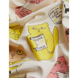 MINI RODINI CATS AOP IS DRESS