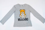 MOSCHINO T-SHIRT WITH SNOWFLAKE TOY BEAR