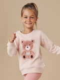 HUXBABY RAINBOW BEAR SWEATSHIRT