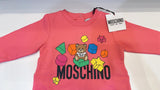 MOSCHINO BABY FOOTIE AND HAT GIFT BOX