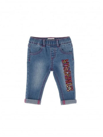 MOSCHINO TROUSERS BLUE